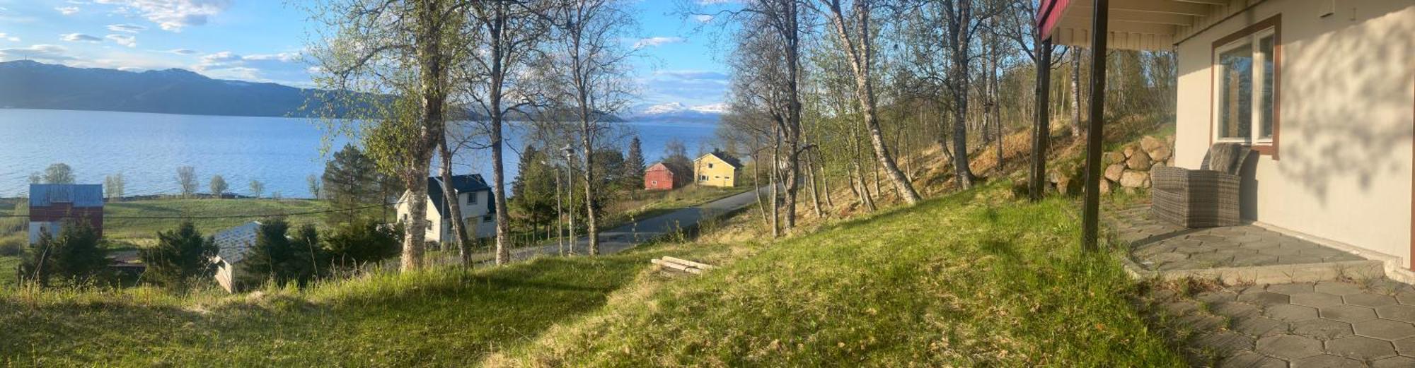 Bed And Breakfast Nordic Horn Brostadbotn Exteriér fotografie